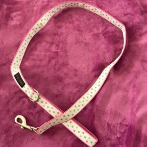 Pink dog leash